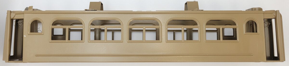 Lionel 431-1 Repainted Tan Standard Gauge Diner Car Body Shell
