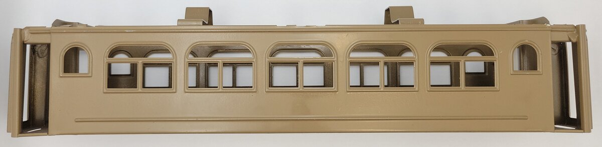 Lionel 418-1 Repainted Tan Standard Gauge Passenger Car Body Shell