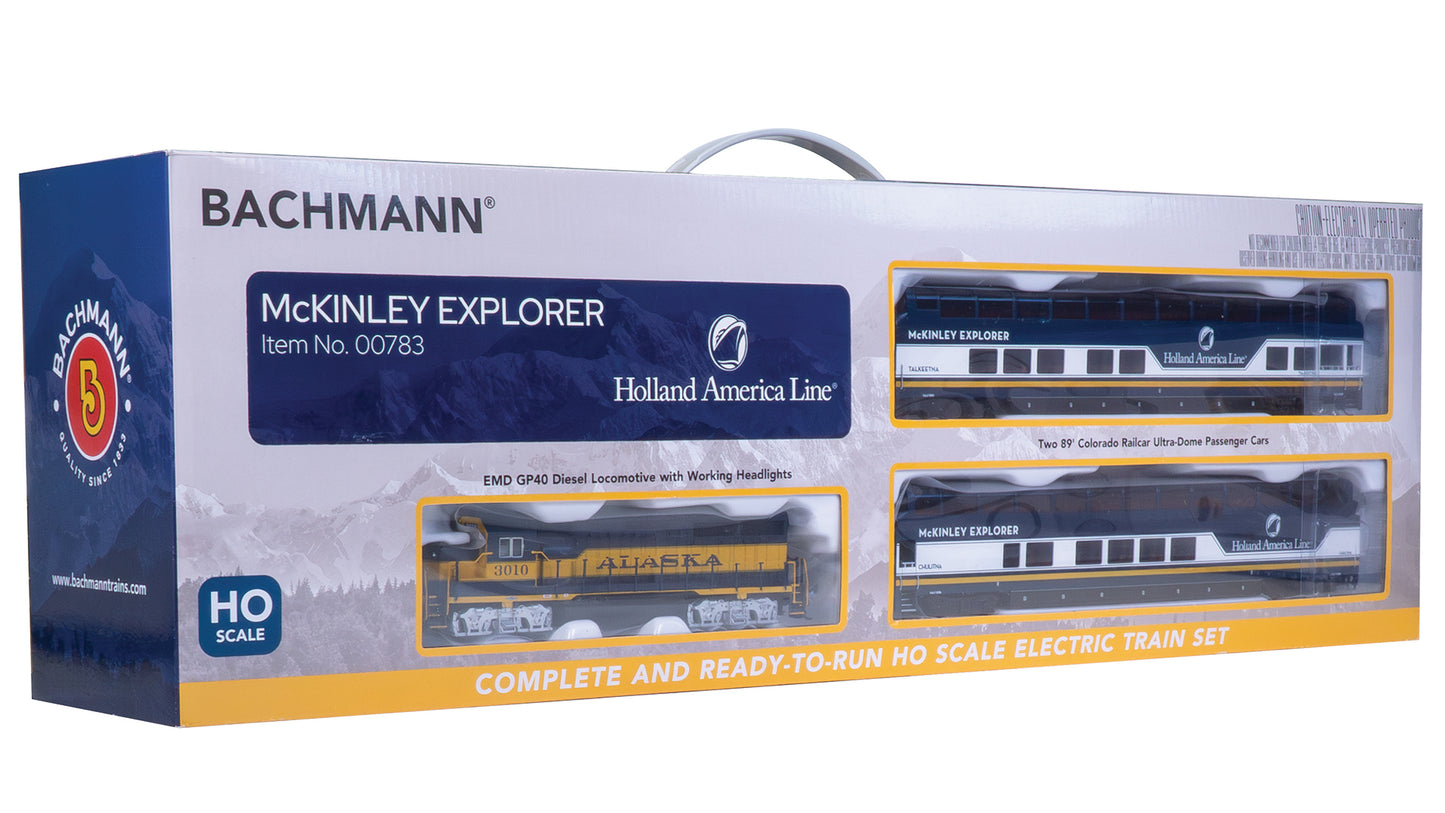 Bachmann 00783 McKinley Explorer HO Gauge Electric Train Set
