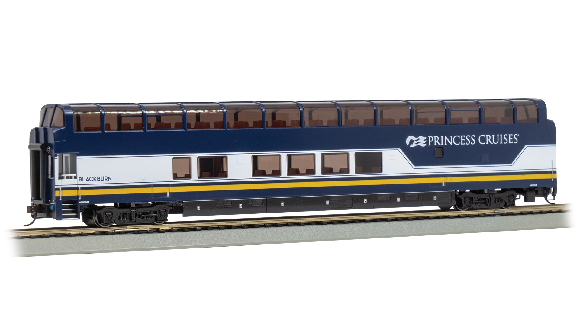 Bachmann 13352 HO McKinley Explorer Blackburn Colorado Railcar Ultra Dome #7088