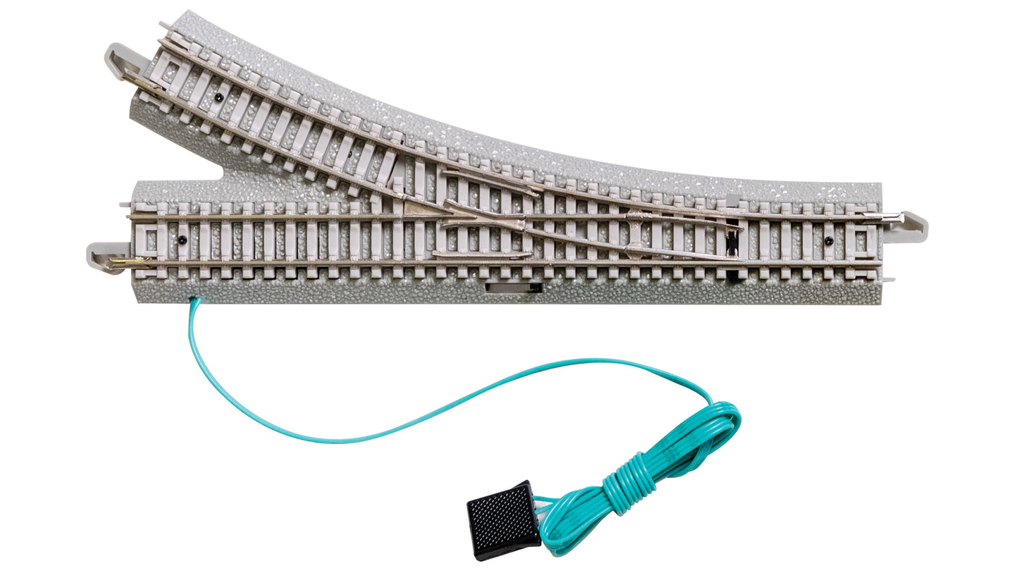 Bachmann 44062 N E-Z Track Remote Right Turnout with Concrete Ties