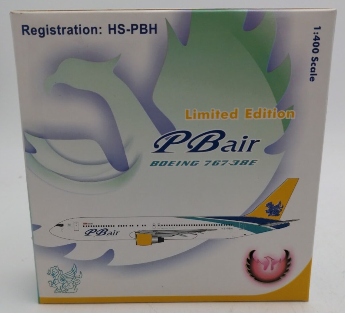 Phoenix Model HS-PBH 1:400 Boeing B767-38E PBAir Limited Edition Diecast Model