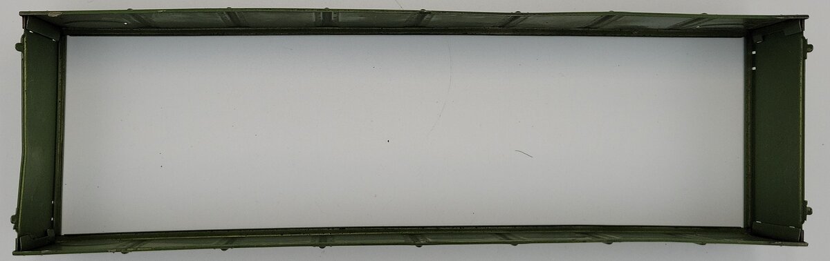 Lionel 212-10 Repainted Green Tinplate Gondola Top