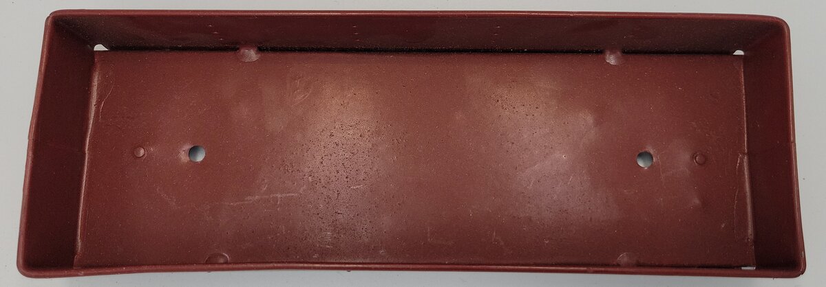 Lionel 112-10 O Gauge Prewar Repainted Maroon Gondola Body Shell