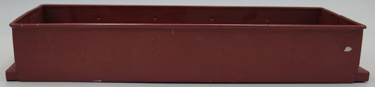 Lionel 112-10 O Gauge Prewar Repainted Maroon Gondola Body Shell