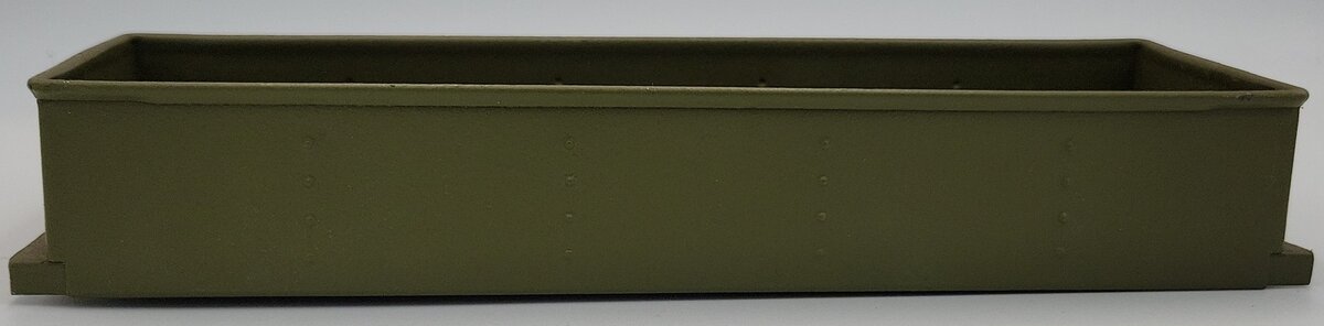 Lionel 112-10 O Gauge Prewar Repainted Green Gondola Shell w/o Coupler Retainer