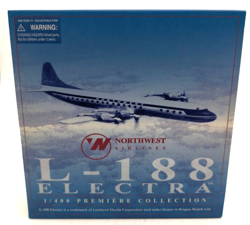 Dragon 55702 1:400 Northwest Airlines L-188 Electra Diecast Plane