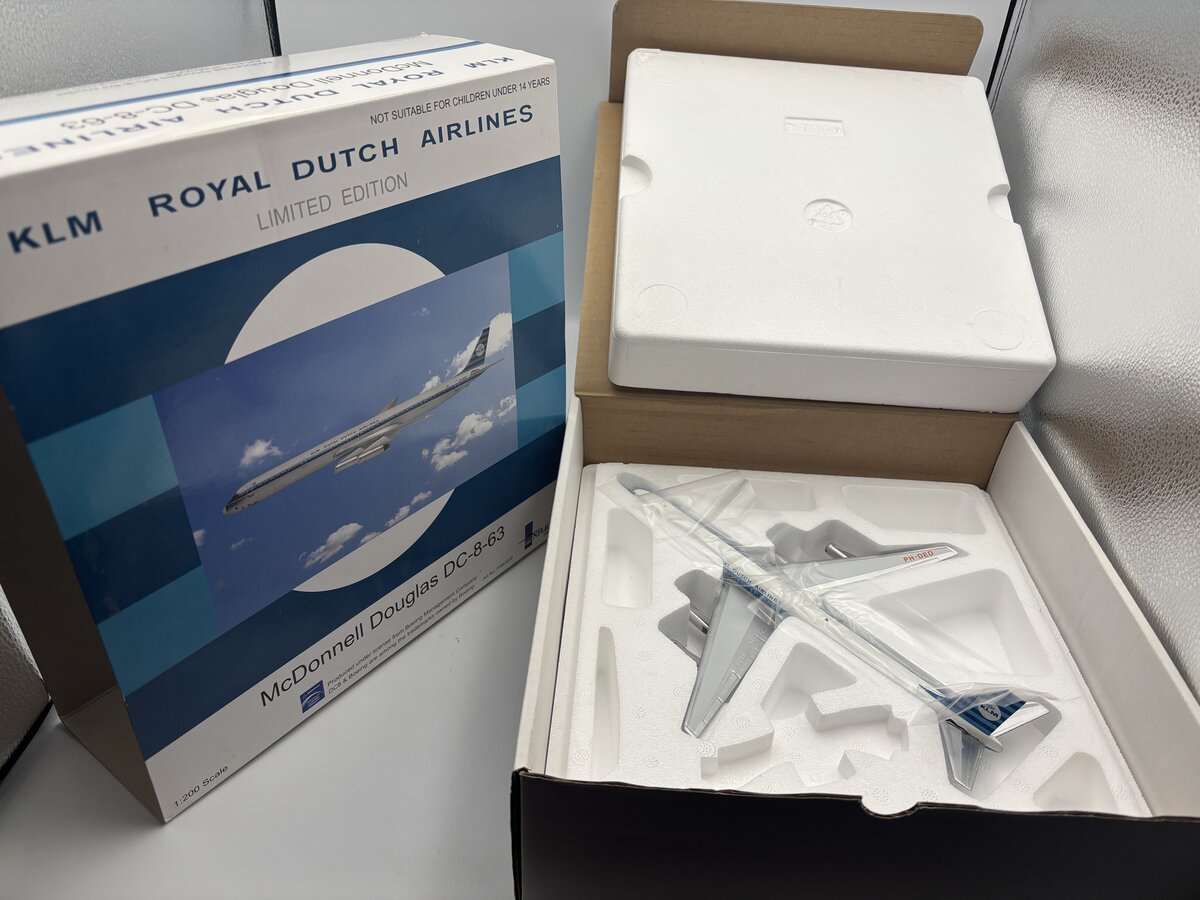 Inflight IF863008 KLM Royal Dutch Airlines McDonnell Douglas DC-8-63 1:200