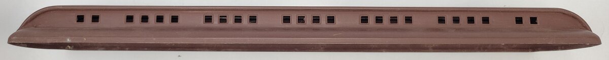 Lionel 418-09 Vintage Standard Gauge Repainted Brown Passenger Car Roof Top