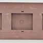 Lionel 418-09 Vintage Standard Gauge Repainted Brown Passenger Car Roof Top