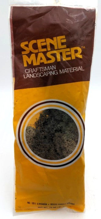 Scene Master 1811 Mixed Forest Colors Lychen .75 Oz. Bag