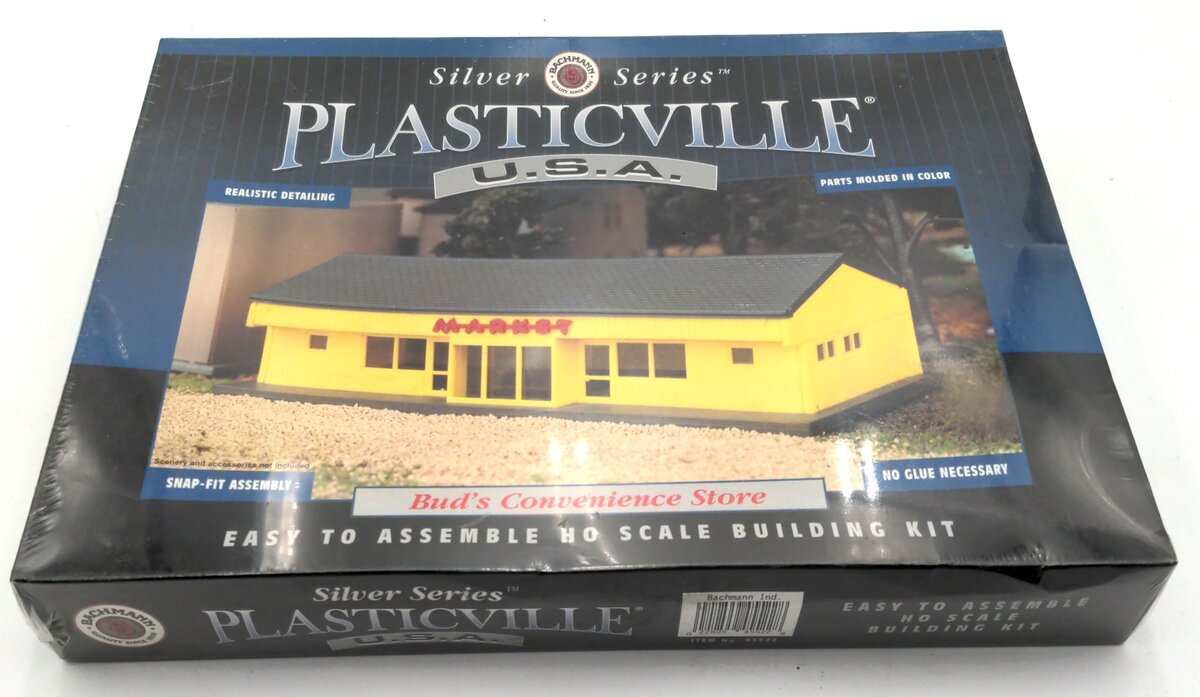 Plasticville 45522 Bud's Convenience Store Building Kit