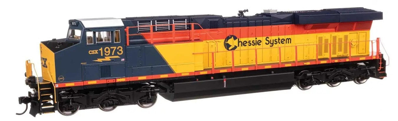 Walthers 910-20228 HO CSX GE ES44AC GEVO Diesel Locomotive Sound & DCC #1973