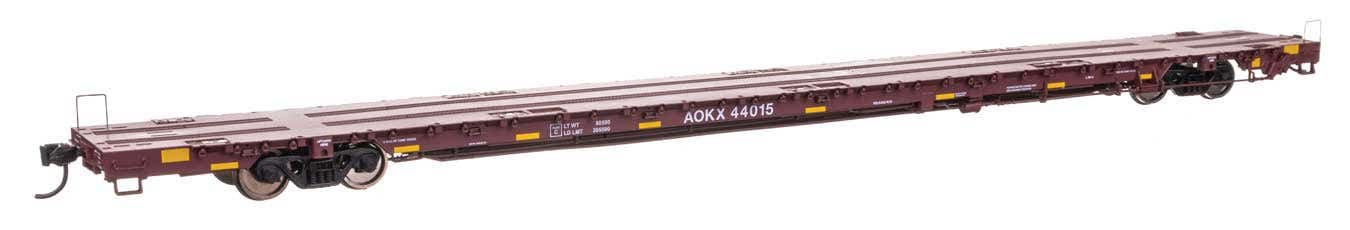Walthers 920-104624 HO AOKX 89' Greenbrier TTX 110-Ton Flatcar #44291