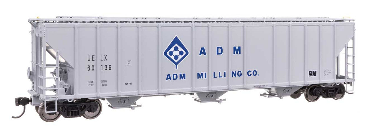 Walthers 920-106170 HO ADM-Milling UELX 55' Evans 4780 Covered Hopper #60136