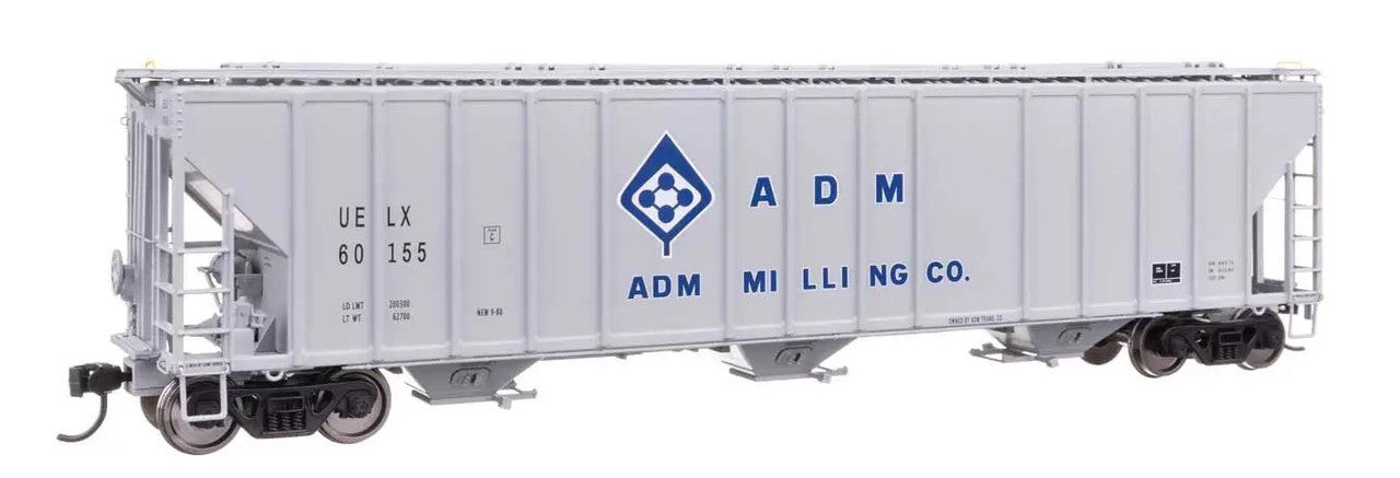 Walthers 920-106171 HO ADM-Milling UELX 55' Evans 4780 Covered Hopper #60155