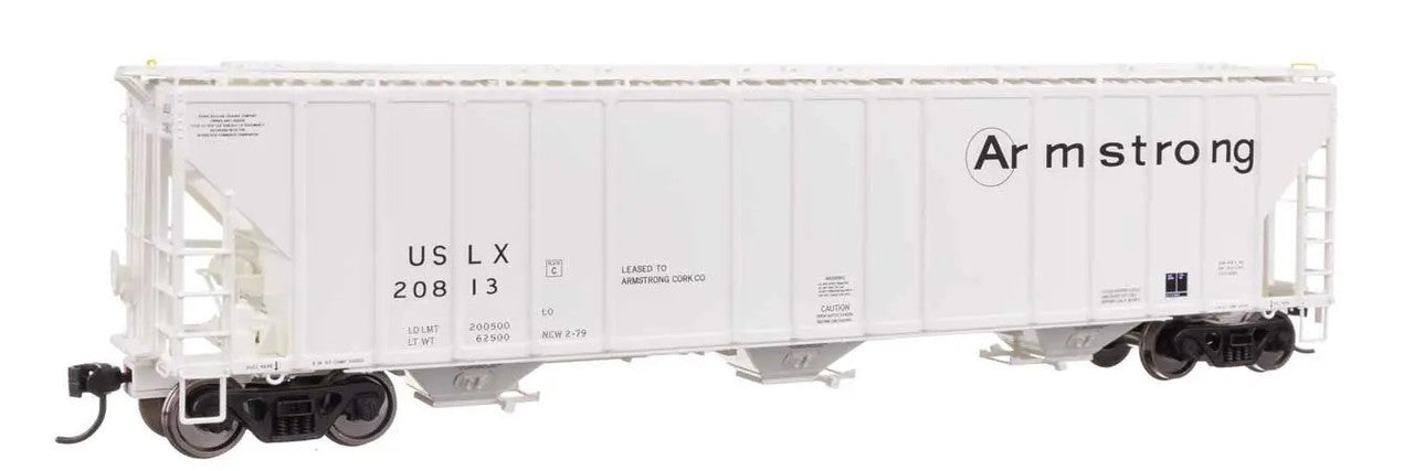 Walthers 920-106176 HO Armstrong USLX 55' Evans 4780 Covered Hopper #20813