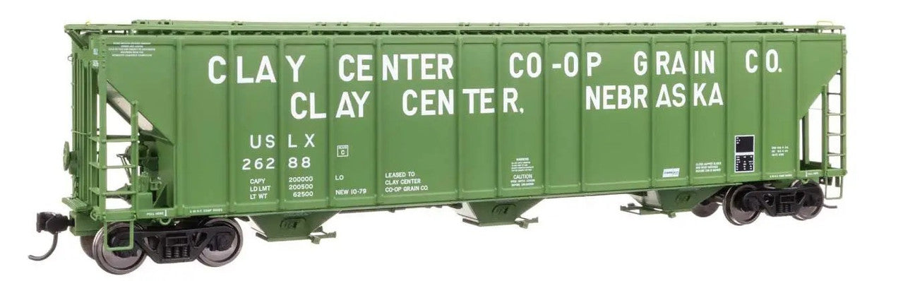 Walthers 920-106183 HO Clay Center USLX 55' Evans 4780 Covered Hopper #26288