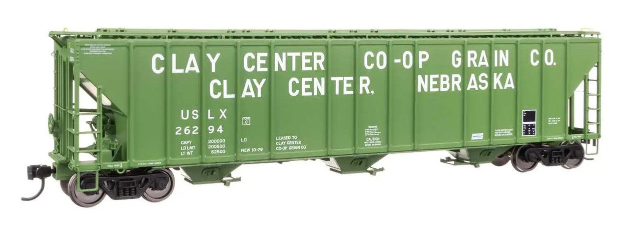 Walthers 920-106185 HO Clay Center USLX 55' Evans 4780 Covered Hopper #26294