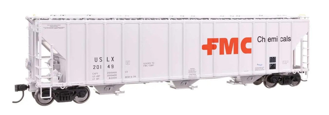 Walthers 920-106187 HO FMC USLX 55' Evans 4780 Covered Hopper #20149