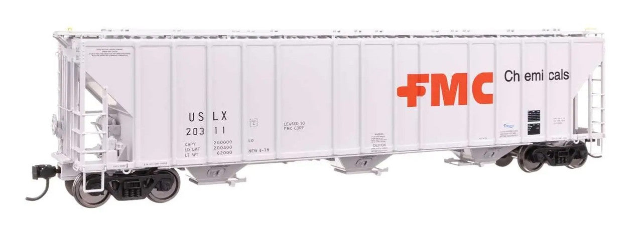 Walthers 920-106189 HO FMC USLX 55' Evans 4780 Covered Hopper #20311