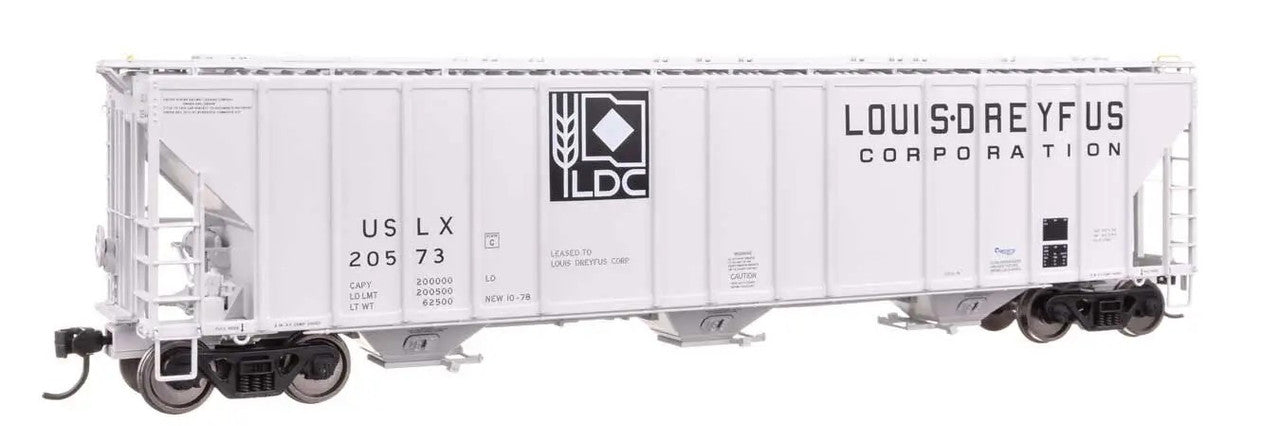 Walthers 920-106199 HO Louis Dreyfus USLX 55' Evans 4780 Covered Hopper #20573