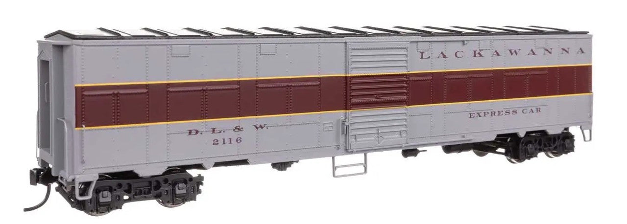 Walthers 920-10809 HO DL&W NYC-Style Exp Boxcar Troop Sleeper Conversion #2116