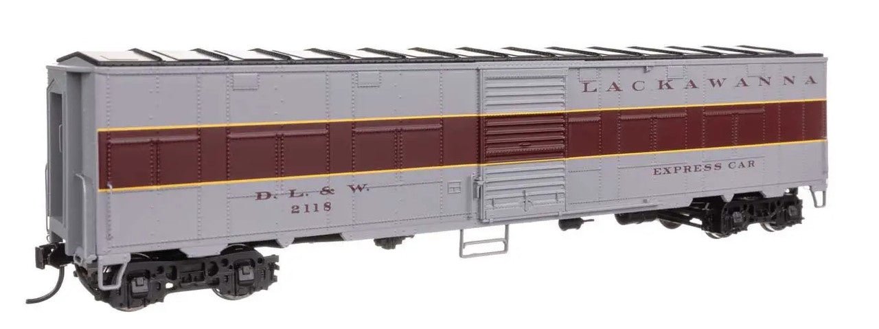 Walthers 920-10810 HO DL&W NYC-Style Exp Boxcar Troop Sleeper Conversion #2118