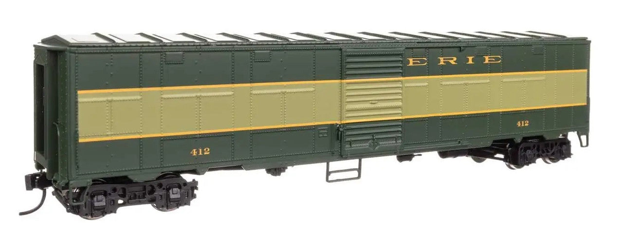 Walthers 920-10811 HO Erie NYC-Style Exp Boxcar Troop Sleeper Conversion #412
