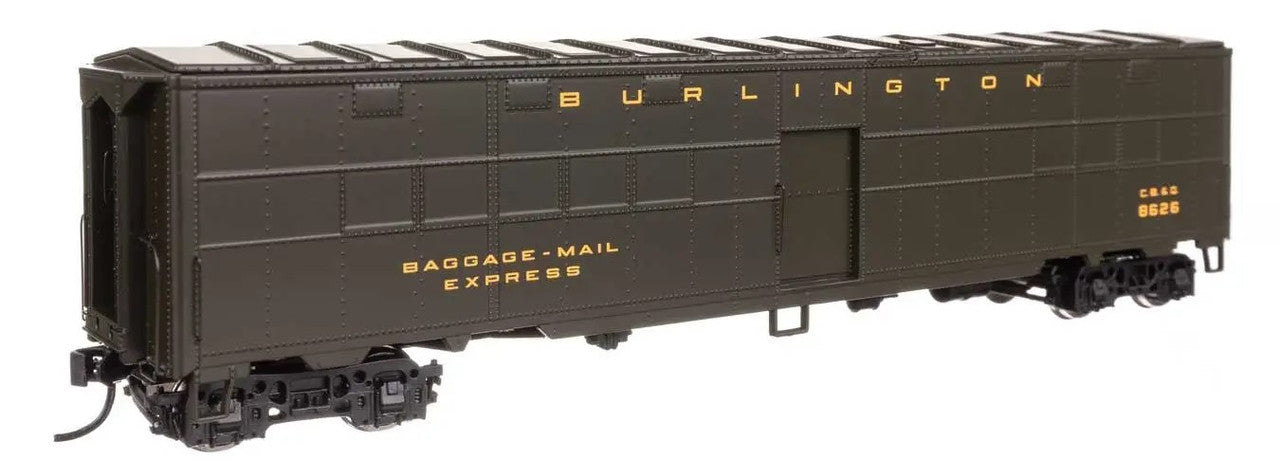 Walthers 920-10825 HO CB&Q CBQ-Style Exp Boxcar Troop Kitchen Conversion #8626