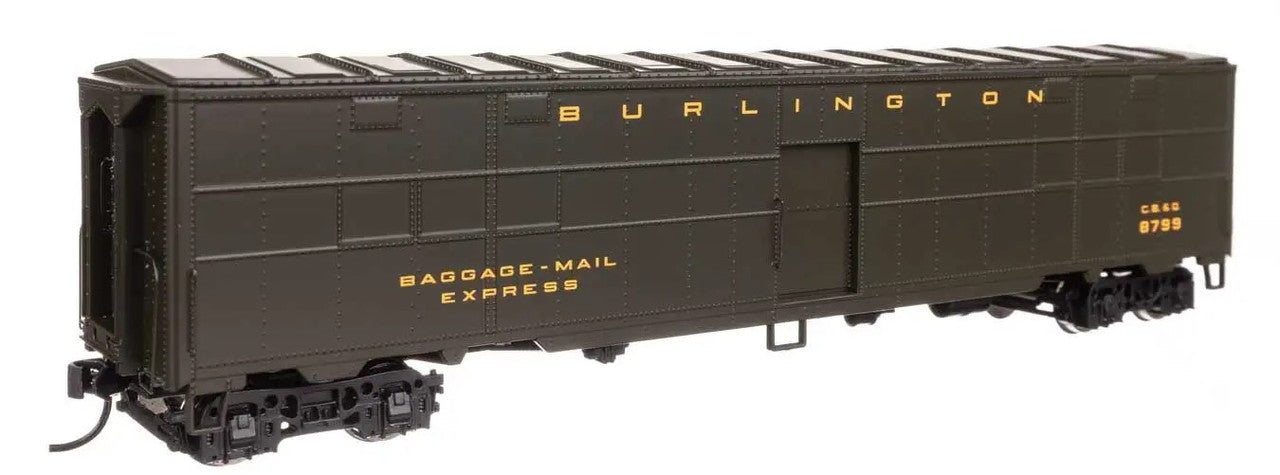 Walthers 920-10826 HO CB&Q CBQ-Style Exp Boxcar Troop Kitchen Conversion #8799