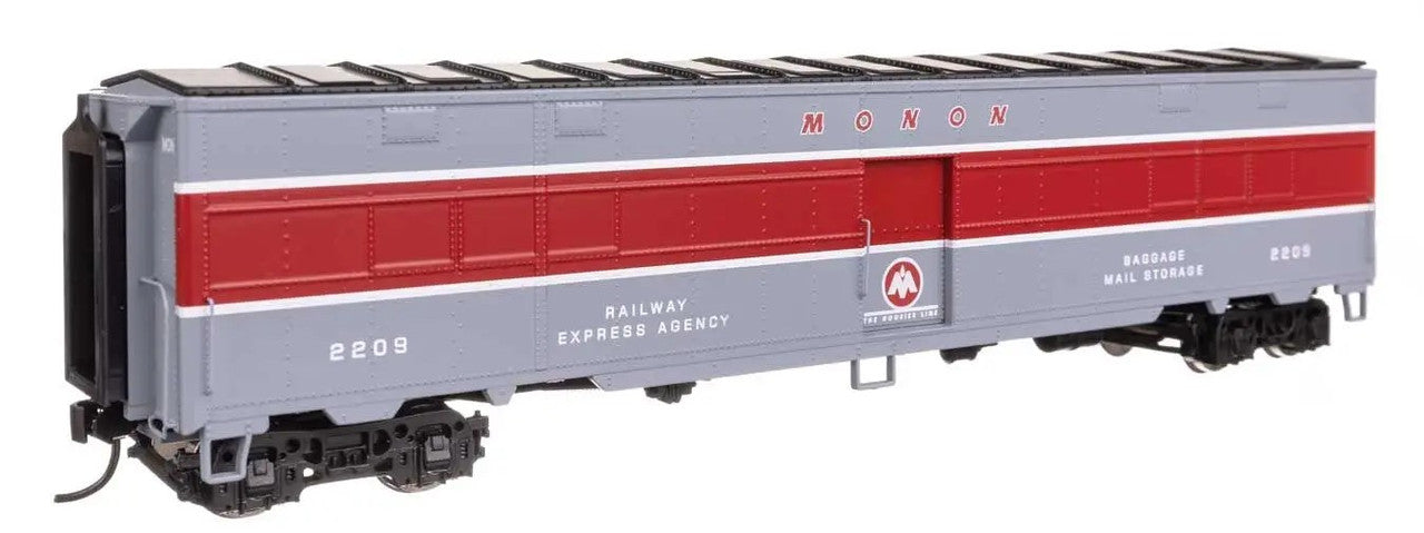 Walthers 920-10827 HO Monon CBQ-Style Exp Boxcar Troop Kitchen Conversion #2209
