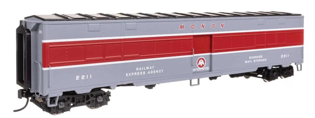 Walthers 920-10828 HO Monon CBQ-Style Exp Boxcar Troop Kitchen Conversion #2211