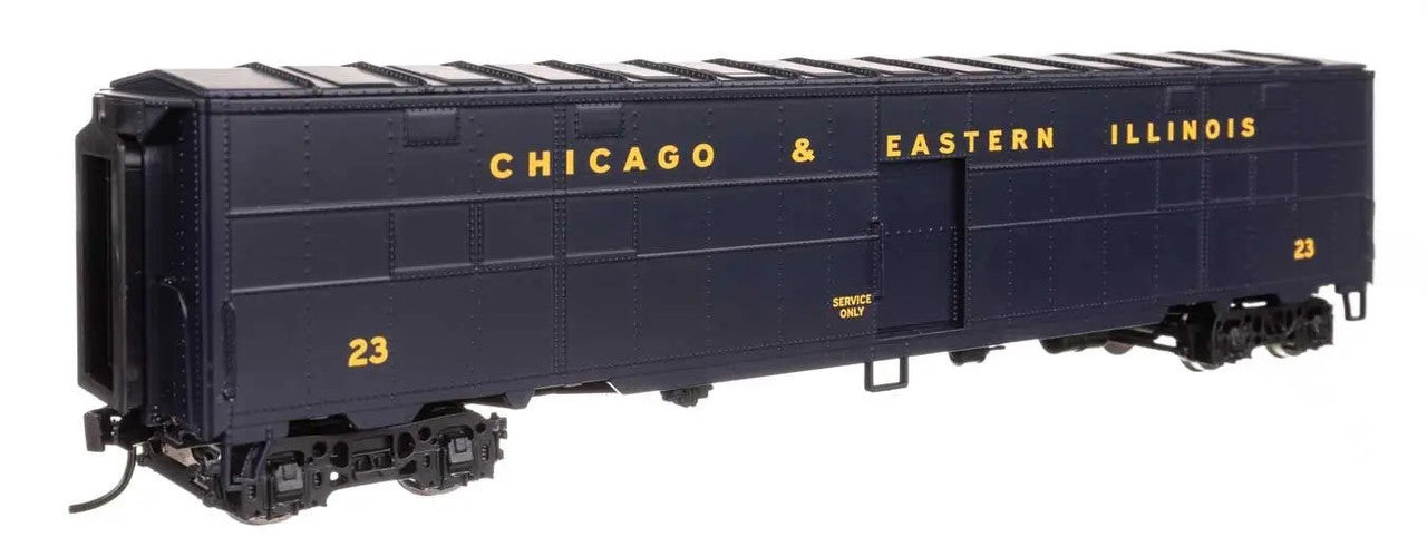 Walthers 920-10829 HO CEI CBQ-Style Express Boxcar Troop Kitchen Conversion #23