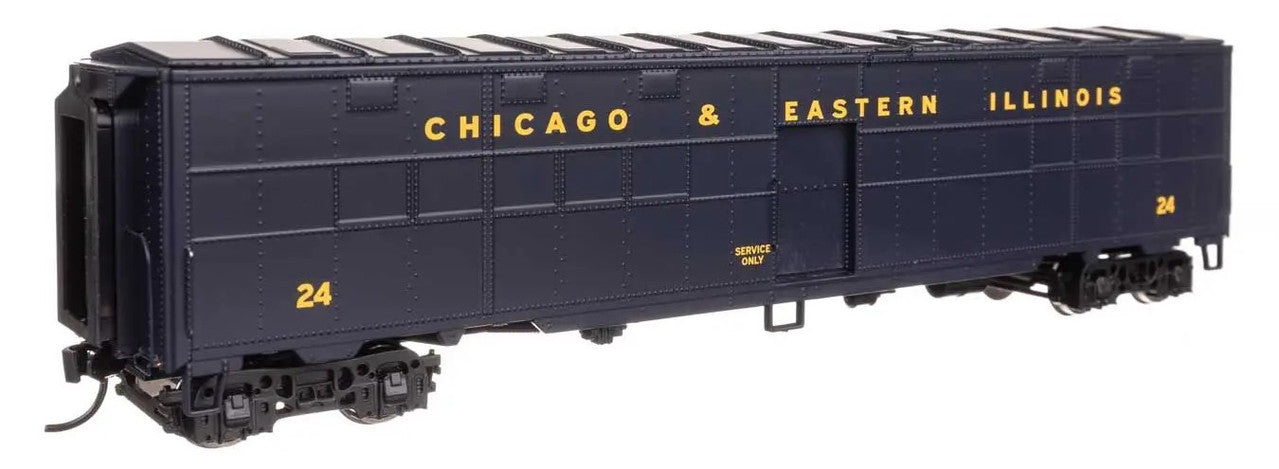 Walthers 920-10830 HO CEI CBQ-Style Express Boxcar Troop Kitchen Conversion #24
