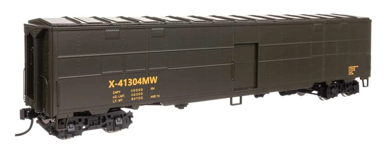 Walthers 920-10831 HO MOW CBQ-Style Exp Boxcar Troop Kitchen Conversion #X-41304