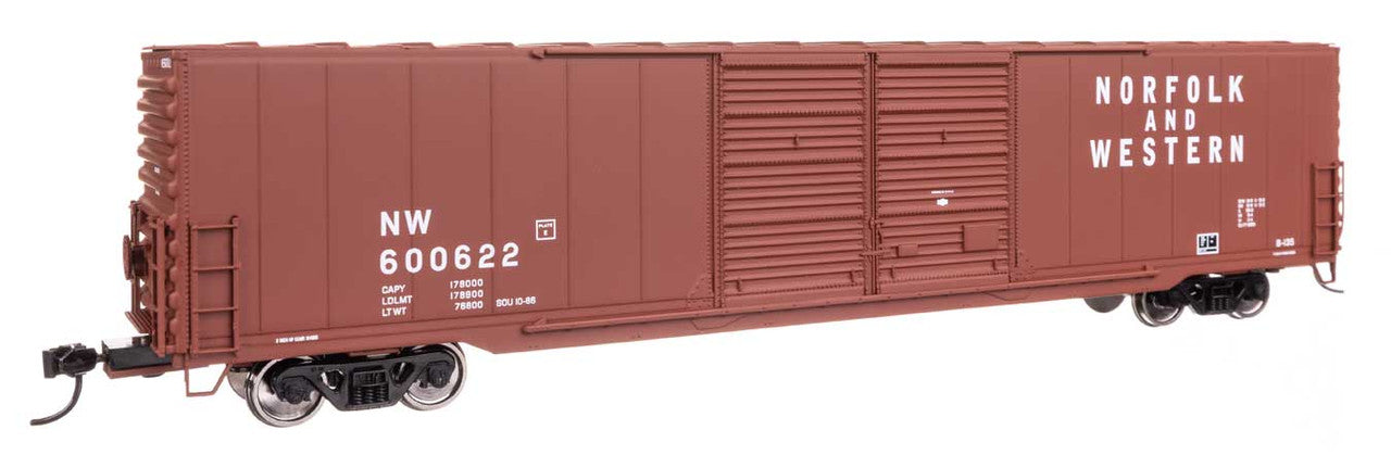 Walthers 910-3410 HO NW 60' PS Double Door Auto Parts Boxcar #600626