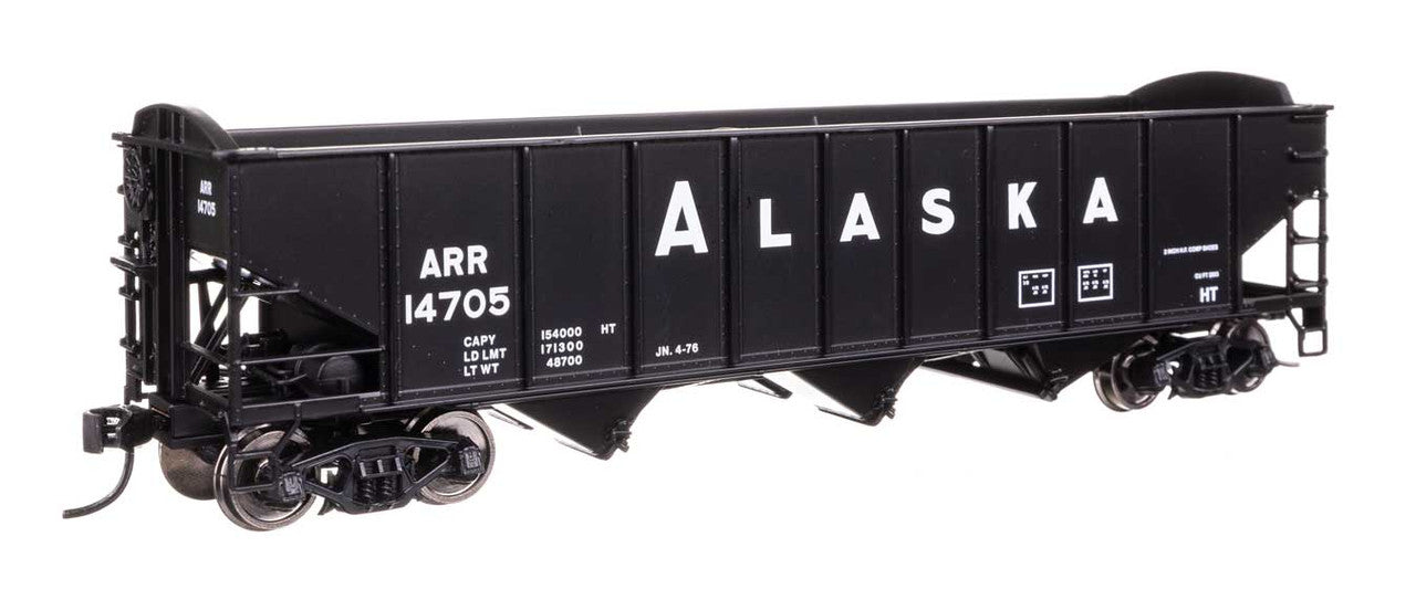 Walthers 910-56733 HO Alaska Railroad 70-Ton AAR 3-Bay Open Hopper #14705