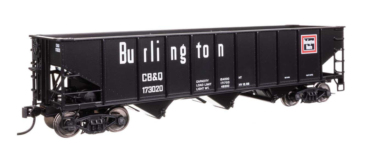 Walthers 910-56744 HO CB&Q 70-Ton AAR 3-Bay Open Hopper #173141