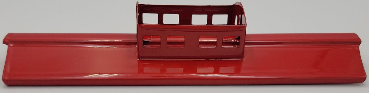 Ives 67-10 O Gauge Prewar Repainted Red Metal Cupola Caboose Roof