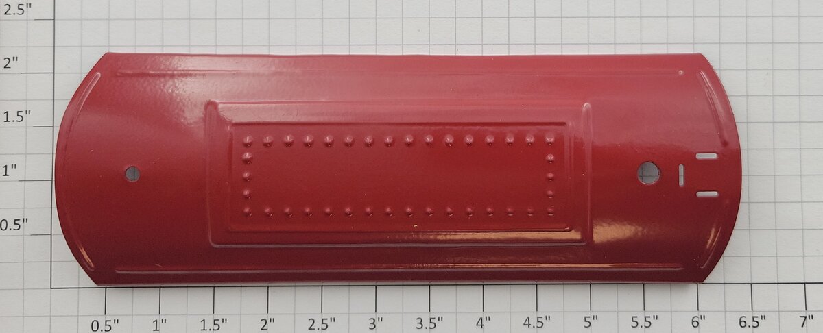 Ives 3258-1 Prewar Red Electric Locomotive Roof