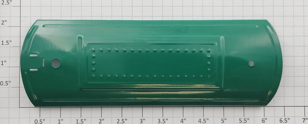 Ives 3258-1 Green 0-4-0 Electric Locomotive Roof