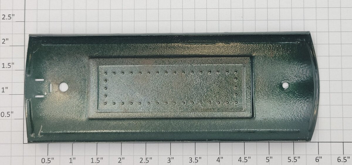 Ives 3258-1 Dark Green 0-4-0 Electric Locomotive Roof