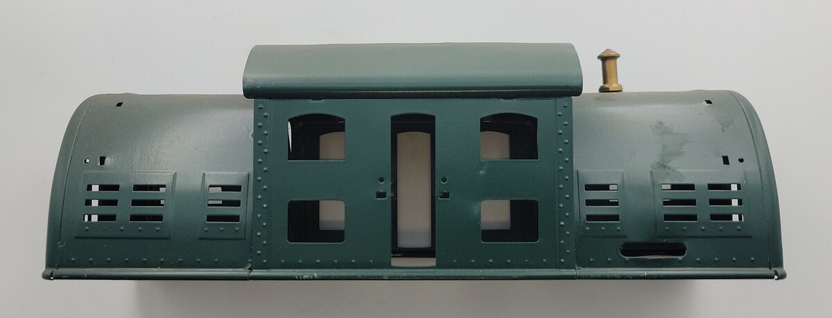 Lionel 380-4 Prewar Repainted Green Standard Gauge Electric Locomotive Shell