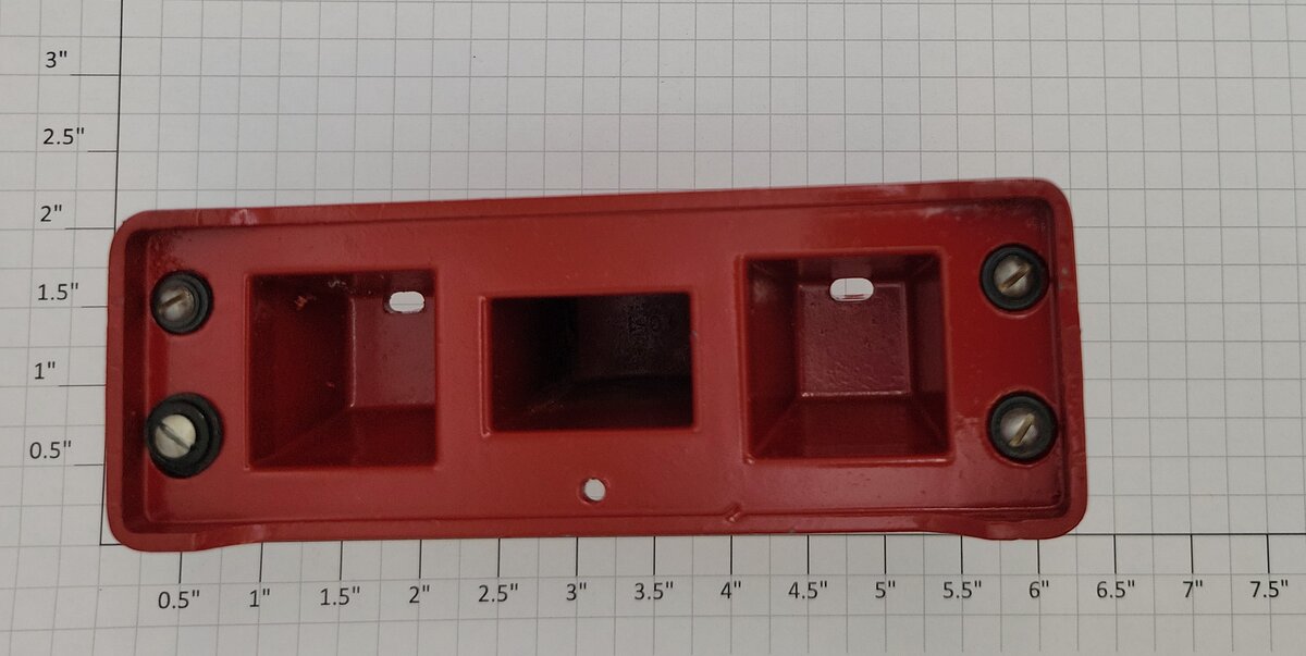 Lionel 440-1 440 / 440N Signal Bridge Cast Base with Binding Posts and Nuts