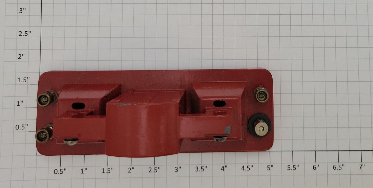Lionel 440-1 440 / 440N Signal Bridge Cast Base with Binding Posts and Nuts