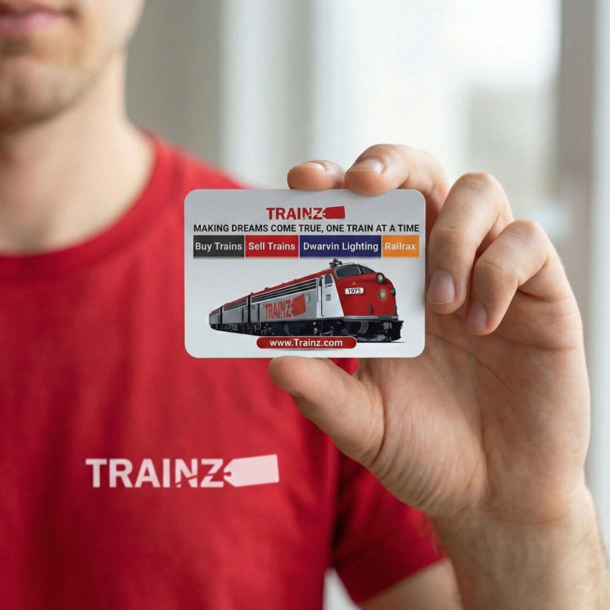 Trainz Official "Trainz.com" Decorative Magnet