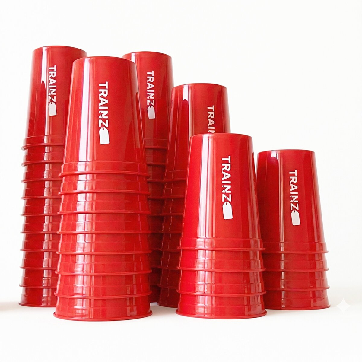 Trainz Red "Trainz.com" Plastic Drinking Cup