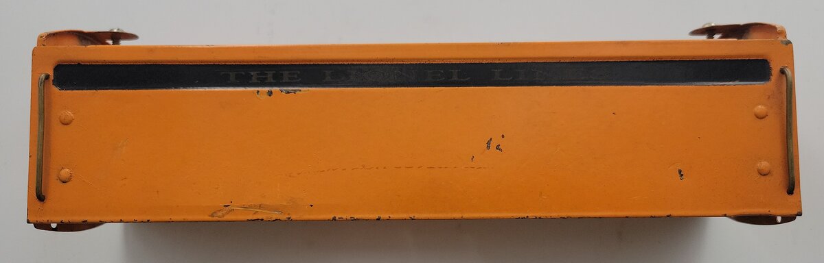Lionel 1222-01 Lionel Lines Prewar Orange Metal Shell
