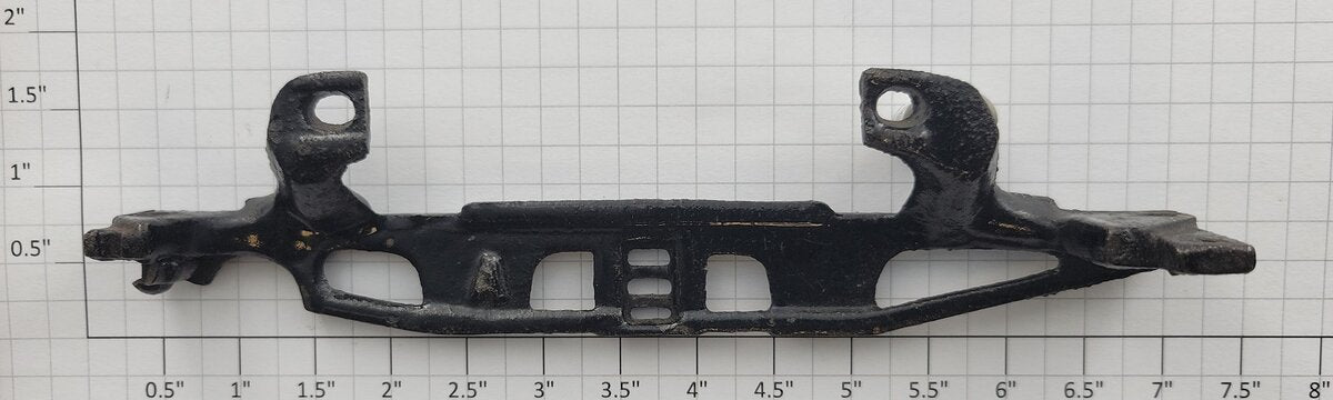 Ives 3251-02 O Gauge Repainted Cast Electric Locomotive Frame Half